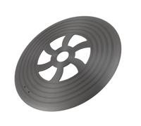 MOTOULAX Plaque de conduction de chaleur pour cuisinière à gaz 24 cm en alliage d'aluminium Mystical/Fantasy Guard Diffuseur de chaleur avec poignée amovible pour cuisine