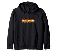 Motown Detroit 60s 70s Music Lover Groovy Vintage Vibes Sweat à Capuche