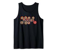 Motown Kitschy Retro Rainbow Detroit 60s 70s Lover Groovy Débardeur