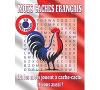 Mots Cachés Français - Edition Grand Format: Mots Cachés Français - Impression facile à lire sur culture, histoire, cinéma et plus | 21,6 x 27,9 cm, ... parfait pour vacances et moments de détente