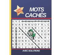 Mots cachés séniors : mots mêlés avec solutions, +1500 mots à trouver, grand format: livres de jeux adultes, occupation retraite vacances, format 21,59cm X 27,94cm