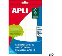 Mots-clés Apli 10 Blanc 10 feuilles 36 x 40 mm 120 pièces (10 pièces)