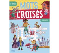 Mots croises 6-8 ans contes - Karine Tercier - Lito - broché - Livre-jeu
