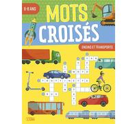 Mots croises 6-8 ans engins - Karine Tercier - Lito - broché - Livre-jeu