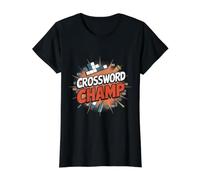 Mots croisés Champ Mots Croisés T-Shirt Graphique avec Valeur
