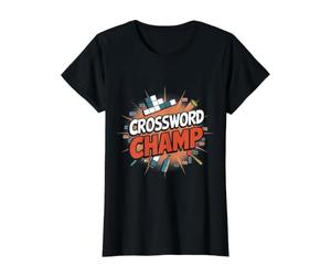 Mots croisés Champ Mots Croisés T-Shirt Graphique avec Valeur
