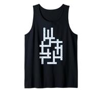 Mots croisés des Villes du Portugal, azulejo, Carreaux Bleus, Souvenir Débardeur