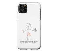 Mots croisés drôles pour Hommes Guy Boy Puzzle Coque pour iPhone 11 Pro Max