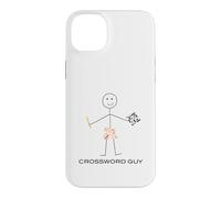 Mots croisés drôles pour Hommes Guy Boy Puzzle Coque pour iPhone 14 Plus