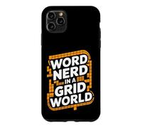 Mots croisés drôles Word Nerd Coque pour iPhone 11 Pro Max