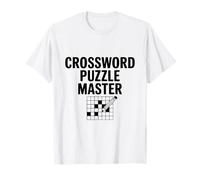 Mots croisés Maître Gamer Fun Mots Croisés Jeu de Mots T-Shirt