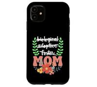 Mots croisés pour Maman - Motif Floral à la Main Coque pour iPhone 11