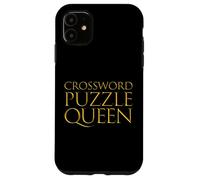 Mots croisés Queen Meilleur Jeu Quotidien de Mots croisés Coque pour iPhone 11