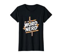 Mots croisés Word Nerd T-Shirt Graphique avec Valeur