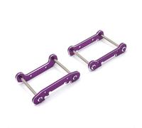 Mots d'armes en métal avant et en arrière pour 1/14 1/12 RC - pièces de suspension de remplacement Compatible avec les modèles 144001 14 4002 144010 124016 1240.17 124.18 120.19(PURPLE)