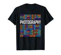 Mots de la photographie Cadeau de l'amant Photographe Amour T-Shirt