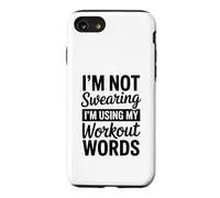 Mots d'entraînement Humour drôle d'exercice de Gym Coque pour iPhone SE (2020) / 7/8