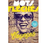 Mots fléchés voyages - Accro aux grilles - Fabrice Bouvier - Solar - broché - Livre-jeu