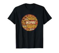 Mots Inspirants Graphiques de Motivation Basket-Ball Vintage T-Shirt