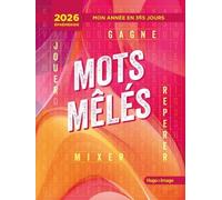 Mon année en 365 jours - 2026 - Mots mêlés