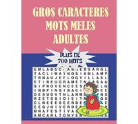 MOTS MELES ADULTES: Cahier De Mots Cachés Grand Format avec 30 Jeux & 700 Mots | Occupation Adulte: Idée Cadeau Pour Personnes Agées