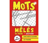 mots mêlés de poche: livre de mots mêlés petit format de poche | 1500 mots cachés | mots mêlés pour adultes et seniors | mots mêlés de vacances