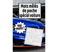 mots mêlés de poches spécial voiture: mots mêlés marque de voiture pour adulte a transporter partout-19 grilles-niveau facile moyen difficile