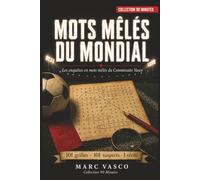 Mots Mêlés du Mondial: Les enquêtes en mots mêlés du Commissaire Vasco | 101 grilles, 101 suspects, 1 coupable à démasquer | Livre-jeu déduction, mots cachés et énigme criminelle pour adulte