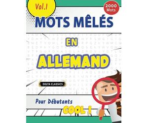 MOTS MÊLÉS EN ALLEMAND POUR DÉBUTANTS - COOL ! VOL.1 - DELTA CLASSICS