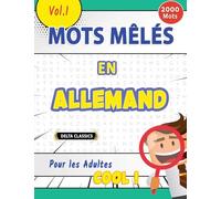 Mots Mêlés En Allemand Pour Les Adultes - Cool ! Vol.1 - Delta Classics