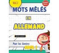 Mots Mêlés En Allemand Pour Les Seniors - Cool ! Vol.1 - Delta Classics (French Edition)