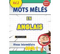 MOTS MÊLÉS EN ANGLAIS NIVEAU INTERMÉDIAIRE - COOL ! VOL.2 - DELTA CLASSICS