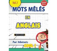 MOTS MÊLÉS EN ANGLAIS POUR DÉBUTANTS - COOL ! VOL.1 - DELTA CLASSICS