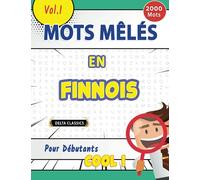MOTS MÊLÉS EN FINNOIS POUR DÉBUTANTS - COOL ! VOL.1 - DELTA CLASSICS
