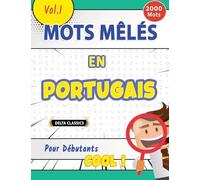 Mots Mêlés En Portugais Pour Débutants - Cool ! Vol.1 - Delta Classics