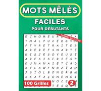 Mots Melés Faciles pour Débutants: Livre jeux de Mots pour Adultes, Ado, Personne âgée Format de poche - Idéal pour les vacances et voyages - Idée cadeau pour le nouvel an et Noël ou Anniversaire