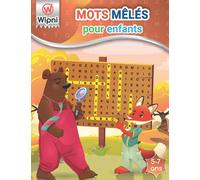 Mots mêlés pour enfants: livre de jeux pour enfants 6 ans | livre grand format enfant | jeux éducatifs 6 ans | cahier d'activités 6 ans | cadeau pour enfant de 6 ans | jeux de logique enfant 6 ans