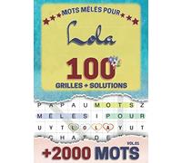 Mots mêlés pour Lola: 100 grilles avec solutions, +2000 mots cachés, prénom personnalisé Lola | Cadeau d'anniversaire pour femme, maman, sœur, fille, enfant | Petit Format A5 (14.8 x 21 cm)