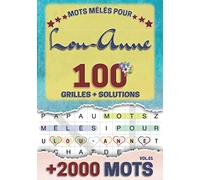 Mots mêlés pour Lou-Anne: 100 grilles avec solutions, +2000 mots cachés, prénom personnalisé Lou-Anne | Cadeau d'anniversaire pour femme, maman, sœur, fille, enfant | Petit Format A5 (14.8 x 21 cm)