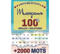 Mots mêlés pour Margaux: 100 grilles avec solutions, +2000 mots cachés, prénom personnalisé Margaux | Cadeau d'anniversaire pour femme, maman, sœur, fille, enfant | Petit Format A5 (14.8 x 21 cm)