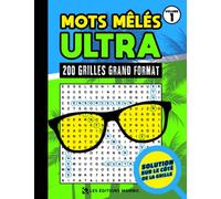 Mots Mêlés Ultra Volume #1: Mots mêlés et cachés pour adultes - Format 21,6 cm sur 27,9 cm: 200 grilles de jeux grand format