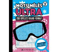 Mots Mêlés Ultra Volume #2: Mots mêlés et cachés pour adultes - Format 21,6 cm sur 27,9 cm: 200 grilles de jeux grand format