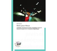 Mots pour maux - Froment-N - P.academiques Francophones - broché - Essai