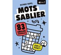 Mots sablier - Sur le pouce ! 83 grilles originales - Richard Hamel - Bravo - broché - Livre-jeu