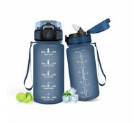 Motswedi Gourde, 500 ML Équipée d'une Paille Douce, Gourde Sport, Sans BPA, Clapet Étanche pour L'Entraînement Sportif, Le Bureau, Les Excursions et L'école