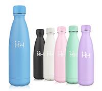 Motswedi Gourde Isotherme, 0.75L sans BPA, Bouteille Isotherme, 24h Froid & 12h Chaud, Gourde Inox, Anti Fuite, Gourde Isotherme Enfant, Gourde pour Enfant & Adulte, Sport, Gym, École, Bleu Ciel