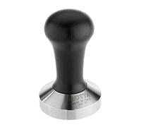 Motta 8170/B Tamper avec manche en bois noir et base en acier inoxydable Ø 57 mm