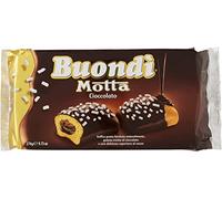 Motta Buondi Lot de 36 gâteaux en éponge italienne avec revêtement au chocolat et remplissage à la crème au chocolat 1656 g