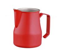 Motta Professional Pichet à lait moussant Enduit 500 ML, Acier, Rouge, 32,5 x 26,4 x 22,9 cm