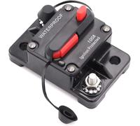 Mottdam - Disjoncteur de voiture 100 A 12 V-48 V DC étanche avec support de fusible à réinitialisation manuelle pour voiture, bateau (100 A)
